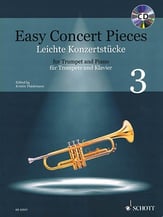 Easy Concert Pieces #3 Trumpet BK/CD cover